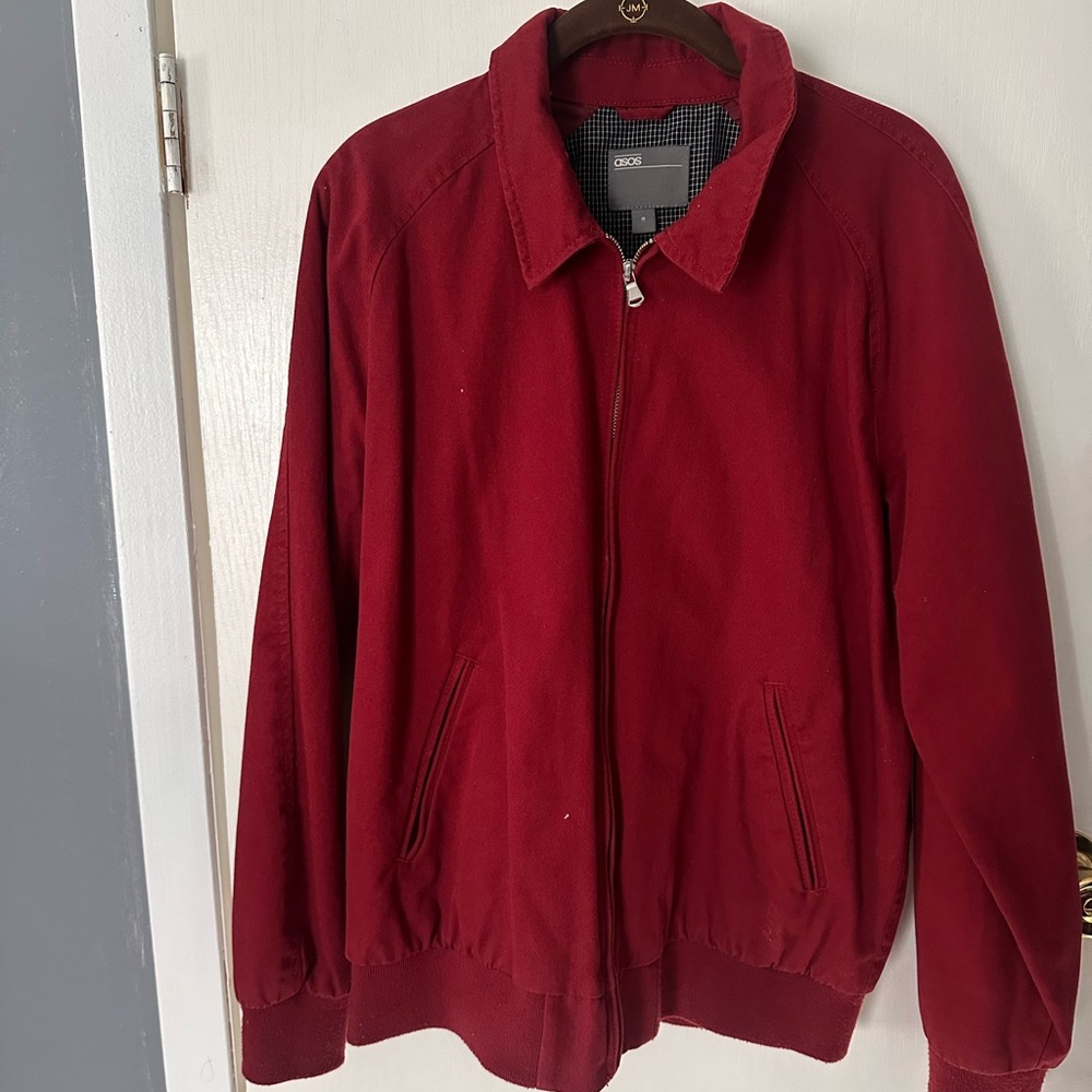 Men's Deep Red Jacket